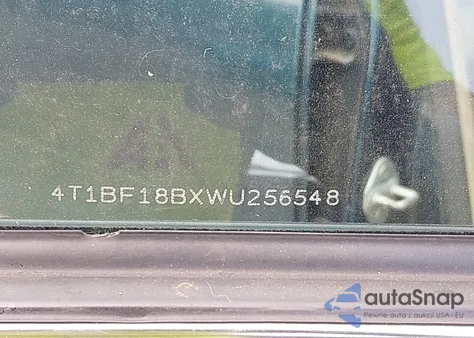 1998 Toyota Avalon Xl/Xls из США, поврежденный, VIN 4T1BF18BXWU256548